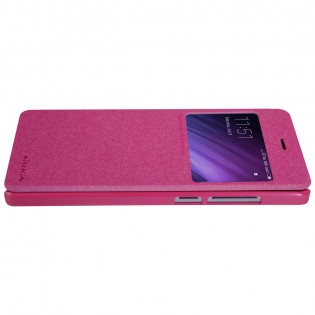 Чехол книжка Nillkin Sparkle Leather XIAOMI RedMi 4 Red SP-LC REDMI 4